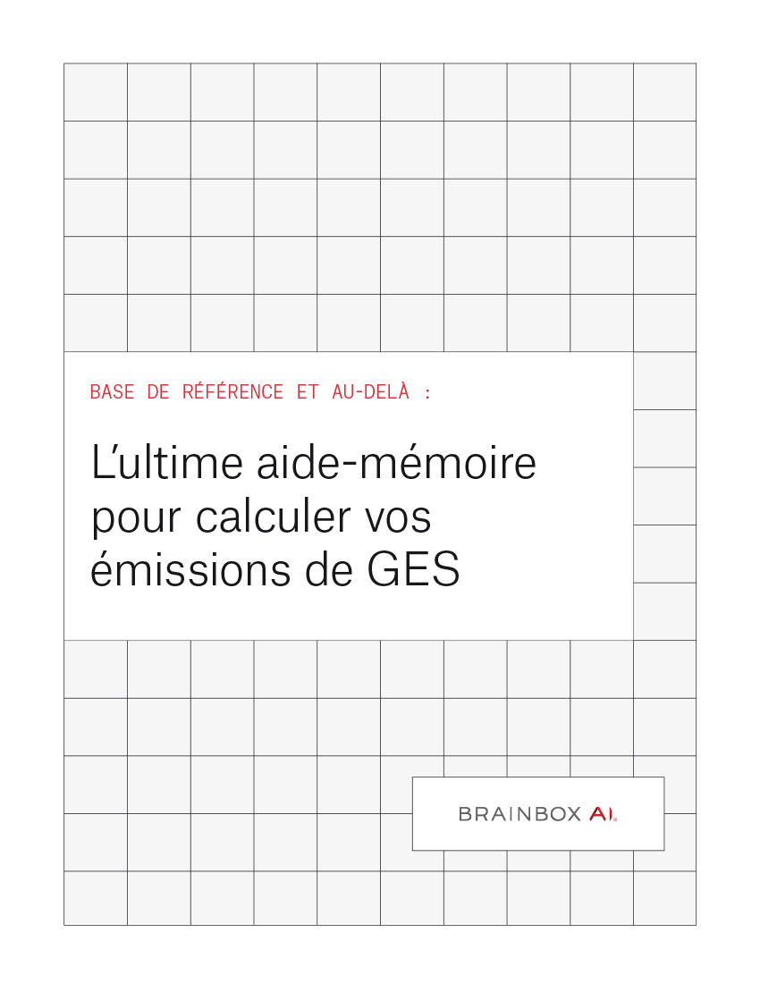 L'ultime aide-mémoire pour calculer vos émissions GES
