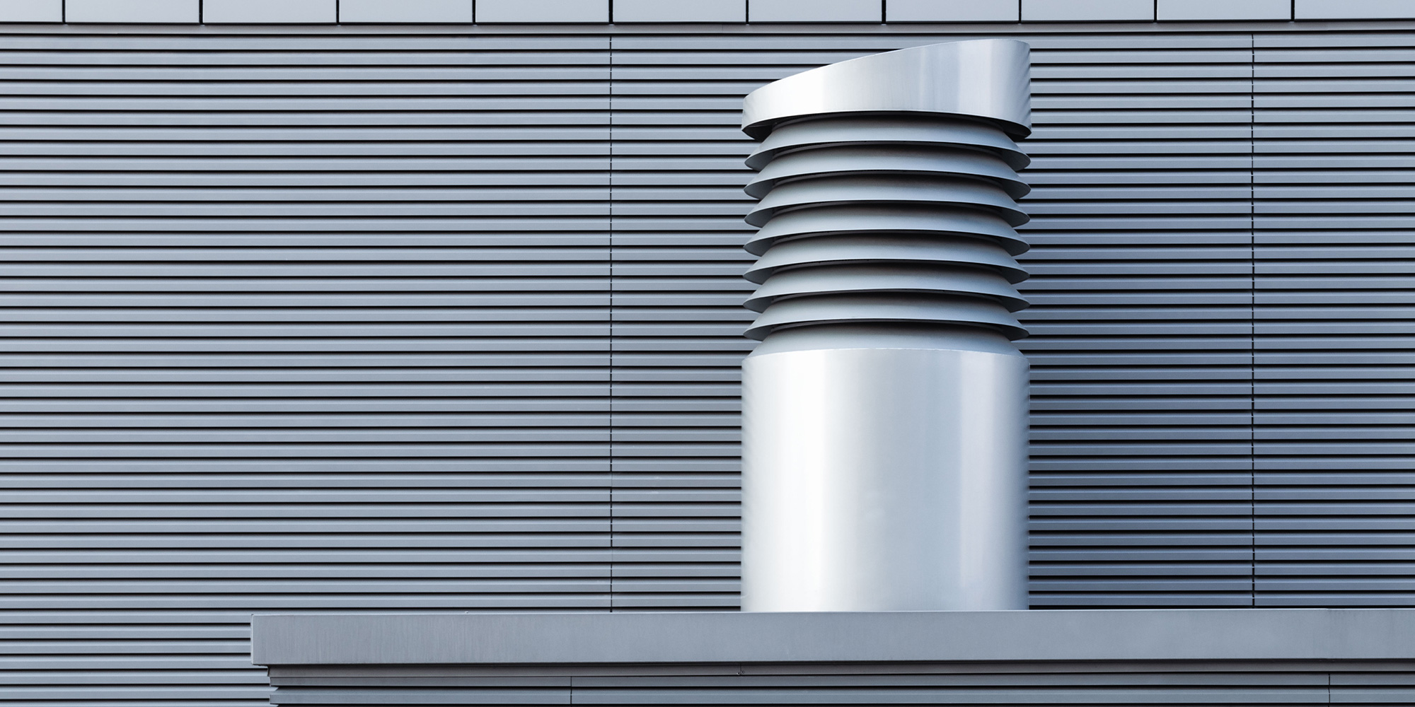 HVAC - Roof top - Building roof - Grey